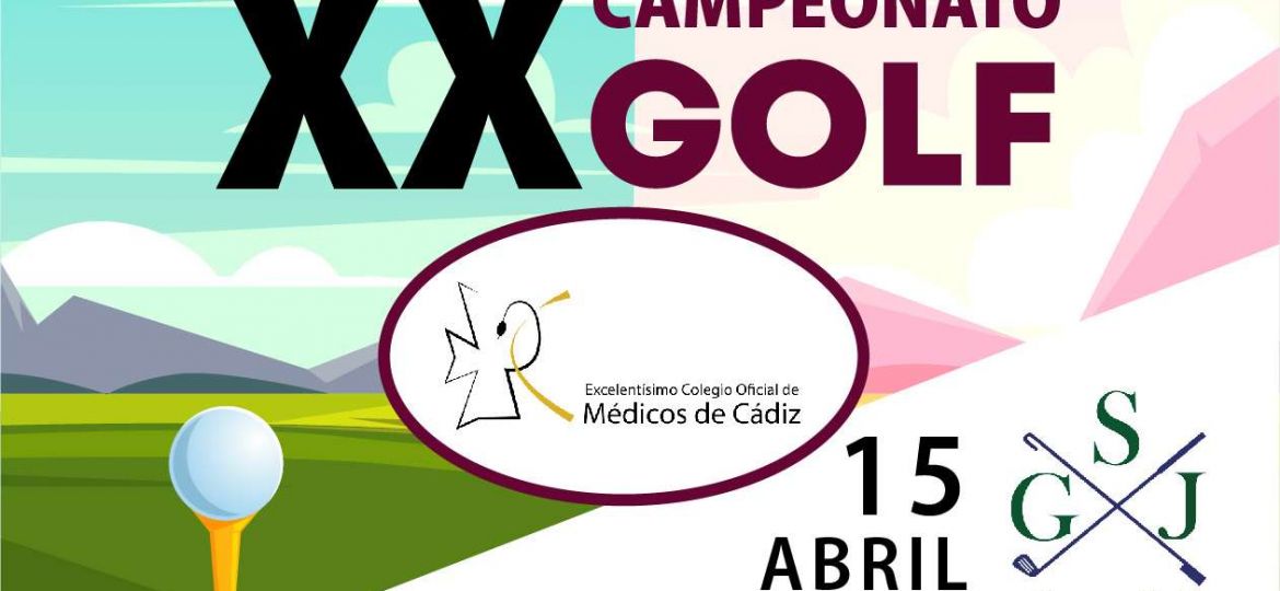 Cabecera XX Campeonato Golf 2023