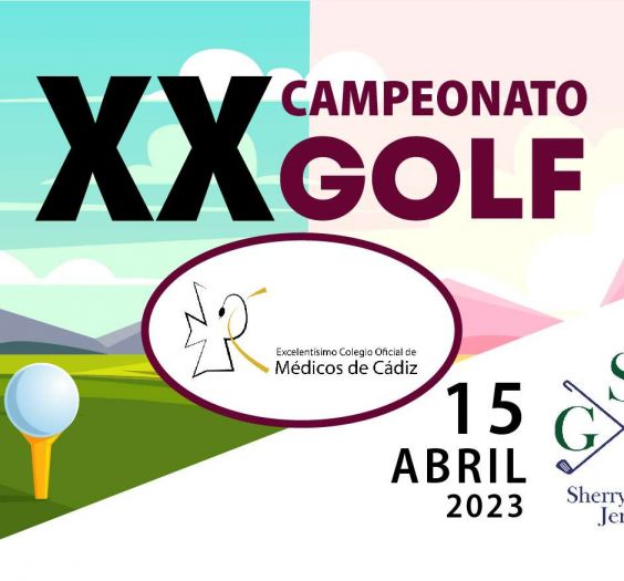 Cabecera XX Campeonato Golf 2023