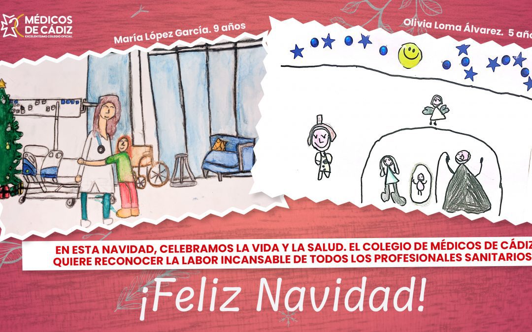 Felicitamos a las ganadoras del VIII Concurso de Dibujo Navideño del COMCADIZ