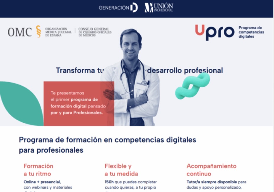 Formación en Competencias Digitales GRATUITO para colegiados de toda España: Si no te has inscrito, aún estás a tiempo